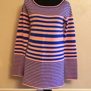 Large Bongo striped sweater top shirt